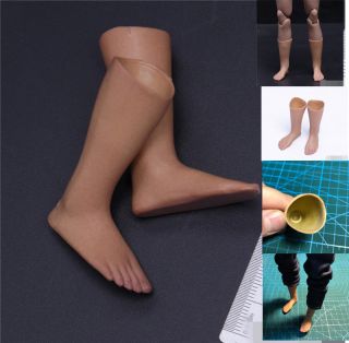 1:6 Scale Lower Leg Feet Type Model Replacement F Ht Action Figure Body Parts