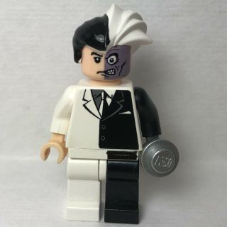 Lego Two Face Minifigure From Batman 7781 Set