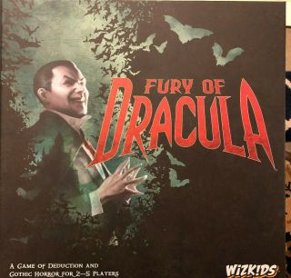 Fury Of Dracula 4th Edition Board Game - Wizkids