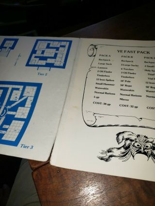 Advanced Dungeons and Dragons AD&D: The Lost City Module B4.  9049 3