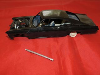 Model Car Parts Amt 67 Chevy Impala Junkyard Car 1/25