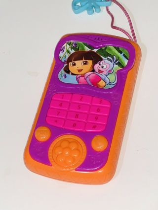 Dora The Explorer Play Cell Phone Toddler Toy Sounds 2010 Mattel Ecu