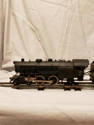 Vintage Gilbert Toys American Flyer Engine 300AC with Reading Line Coal Tender 2