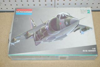 1/48 Monogram 5420 Av - 8a Harrier Jet Model Kit