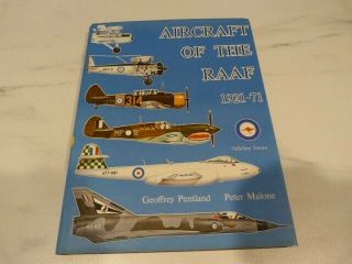 Aircraft Of The Raaf.  Jubilee Issue.  1921 - 1971.