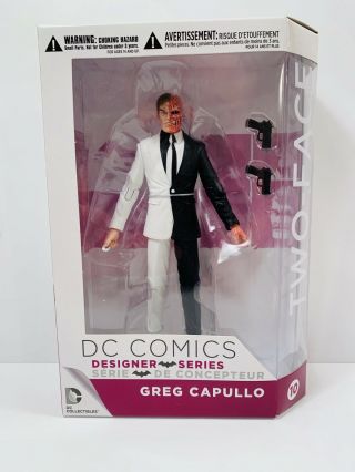 Dc Designer Series Greg Capullo Two - Face Action Figure Batman Official