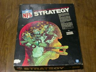 1972 Nfl National Football League Strategy - Tudor Games