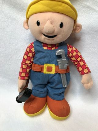" Bob The Builder " Talking Doll 22561 Hasbro Playskool 2001 Tested/works Plays