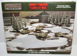 Gale Force Nine Frozen Ponds (winter) Battlefield In A Box Pre - Painted Terrain