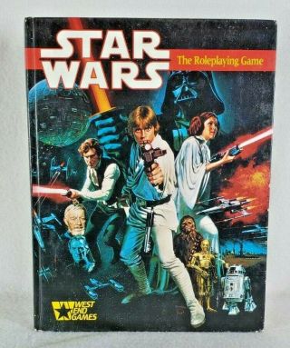 Star Wars The Role Playing Game Book West End Games Oct 1987 First Printing