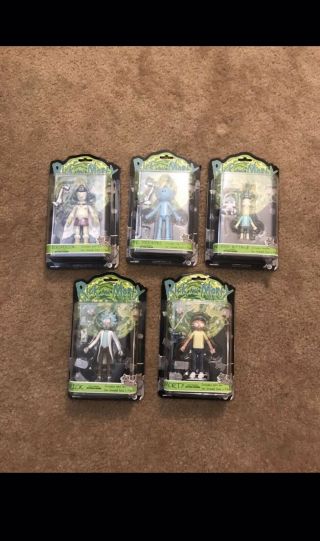 Rick And Morty Action Figure Set