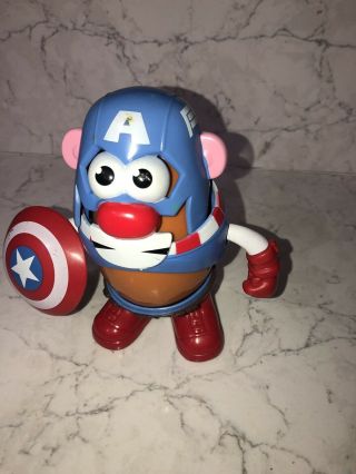 Captain America Mr.  Potato Head Playskool Loose Open Marvel Comics 3