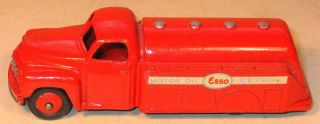 Dinky Toys No 30ph Studebaker Petrol Tanker " Esso ".  1952 - 54.  Good Unboxed