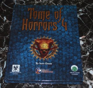 Swords & Wizardry Tome Of Horrors Iv 4 Hc Osr
