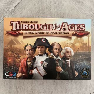 Through The Ages: A Story Of Civilization Board Game,  Czech Games Edition