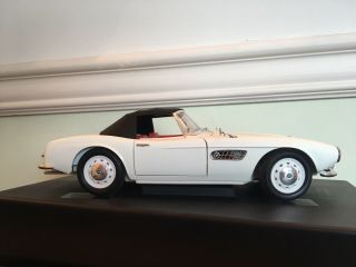 BMW 507 Coupe 1:18 Scale Diecast Car w/ Box Revell - - White with tonneau 2