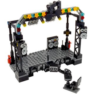LEGO Music Stage - Concert Stand,  microphone,  speakers,  TV Camera - 225 Parts 4