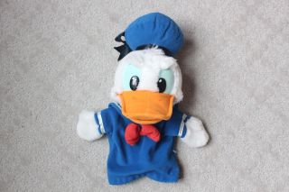 Vintage Applause Donald Duck Disney Hand Puppet Animal