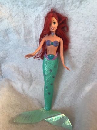 Disney Princess Ariel Barbie Doll Mattel 2007 Fishtail Little Mermaid Doll 2