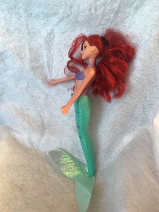 Disney Princess Ariel Barbie Doll Mattel 2007 Fishtail Little Mermaid Doll 4