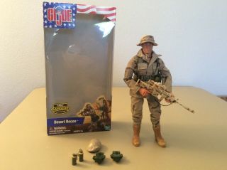 2002 Hasbro Gi Joe Us Army Rangers Desert Recon 12 " Action Figure