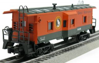 Lionel 6 - 6438; Great Northern Gn Bay Window Caboose