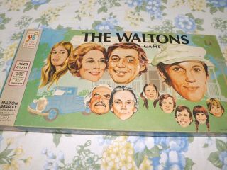 Vintage 1974 The Waltons Board Game By Milton Bradley Complete