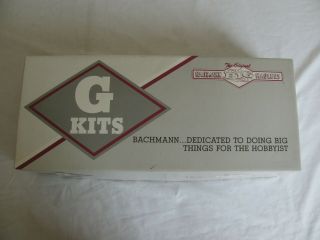 Vintage Bachmann G Scale Undecorated Single Dome Tank Car Kit 98901 Vg