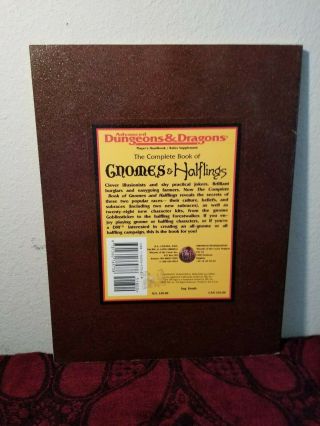 AD&D The Complete Book of Gnomes and Halflings - TSR 2