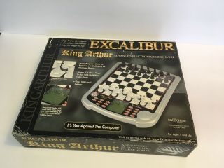 Excalibur King Arthur Advanced Electronic Chess Game Model 915