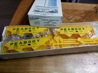 Ho Scale Train Peabody Hopper Pack Limited Edition 932 - 9082 6802 6809 6820