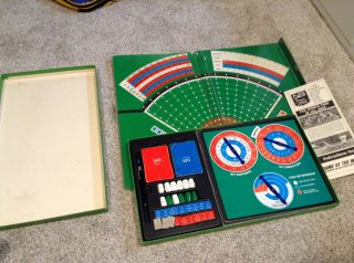 Hasbro 1969 Game Of The Week Nbc Baseball Board Game Box 4100 - Rare Game