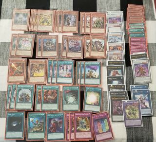 Yugioh Six Samurai Deck,  Complete Extra And Side Deck