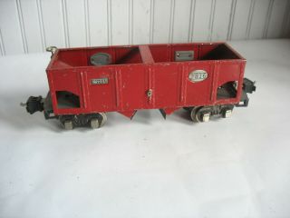 Lionel Lines 2816 O Gauge Pre War Coal Car Red Train Model Toy