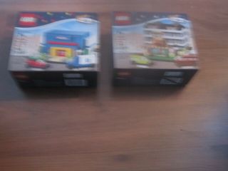 Lego Bricktober Bakery 40143 And Lego 40144 Bricktober Toys " R " Us Store