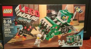 The Lego Movie 70805 Trash Chomper 3 Exlusive Minifgures 2in1 Retired