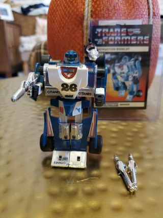 Transformers G1 Mirage Takara Vintage Autobot