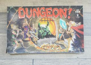Dungeon Fantasy Dungeons & Dragons Rpg Board Game Vintage Tsr 1981