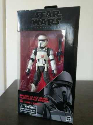 Imperial At - Act Driver Black Series 6 Inch Star Wars Hasbro (target Exclusive)