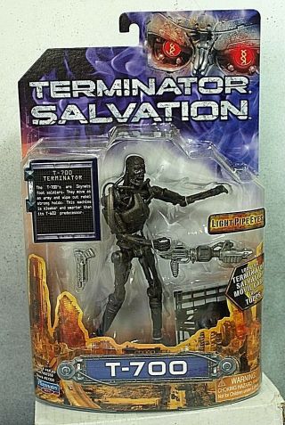 Playmates Terminator Salvation T - 700 Terminator Action Figure 2009 In Pack