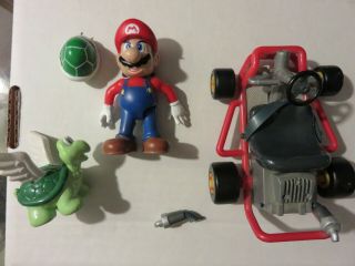 Toybiz Mario Kart 64 Video Game Stars Mario Figure - 1999 Nintendo