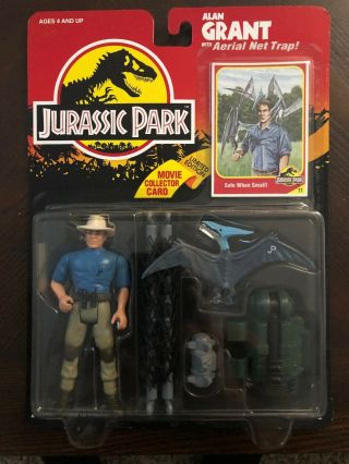1993 Kenner Jurassic Park Alan Grant Figurine