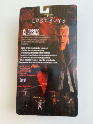 The Lost Boys,  David,  NECA Cult Classics Reel Toys.  NIB.  Vintage Movie Figure 2