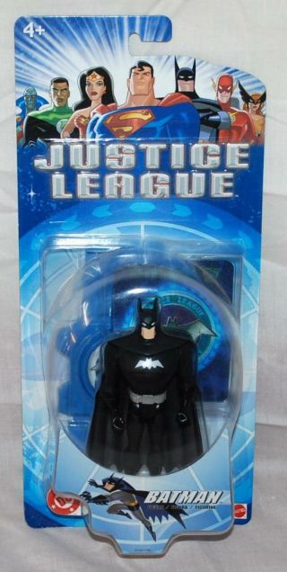 Justice League Animated Series Batman Dc Domics Mattel 2003 Sw19