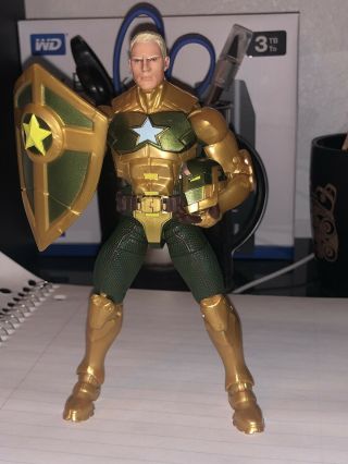 Marvel Legends Hydra Supreme Captain America Figure W/ Extra Custom Head,  Loose