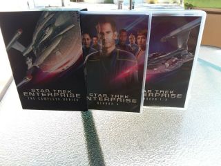 Star Trek Enterprise Dvd Set Complete Series