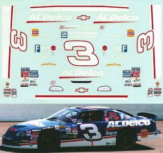 Nascar Decal 3 Ac Delco - Clint Black Nothin But The Taillights Tour 1998 M/c