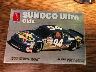 1991 Amt Ertl 6738 Race Season Decals 94 Sunoco Ultra Olds 1/25 Model Car Kit