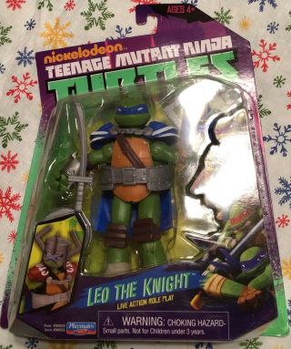Nickelodeon Teenage Mutant Ninja Turtles Tmnt Leo The Knight Figure -