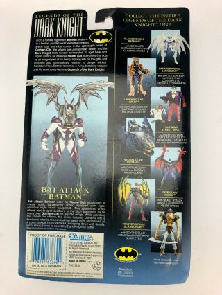 Legends of the Dark Knight Bat Attack Batman Action Figure 1997 Kenner 2